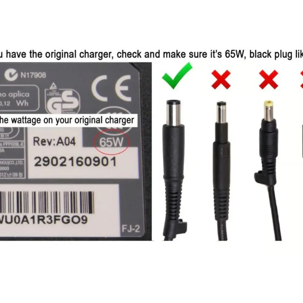 Original HP TPC-AA06 Laptop Power Supply